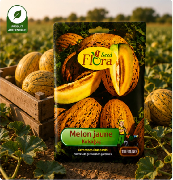 Graines De Melon Jaune Kırkağaç – 100 Graines